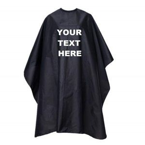 CUSTOM TEXT Hair Cutting Barber Cape Stylist Apron